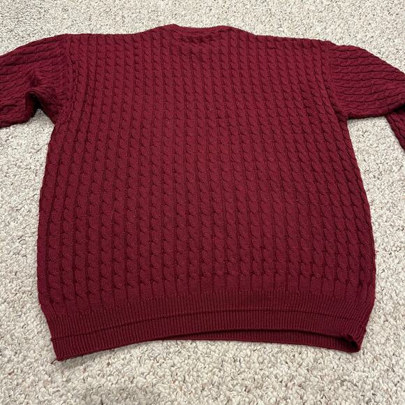 Blarney Woolen Mills Men's Sweater Sz XXL Red Ireland Eire Wool Blend Casual - Picture 6 of 8